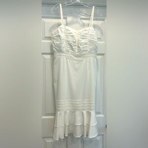 Antonio Melani size 10 White sleeveless dress